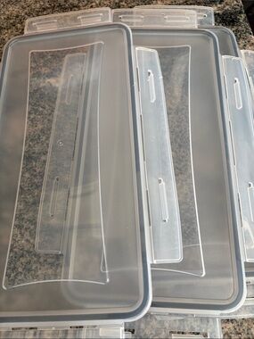 Clear Gray Tablet Sleeve Case - Transparent Protective Sleeve for Tablets